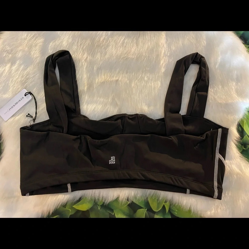 WEWOREWHAT Seamed Corset Crop Top​ - Picture 10 of 14